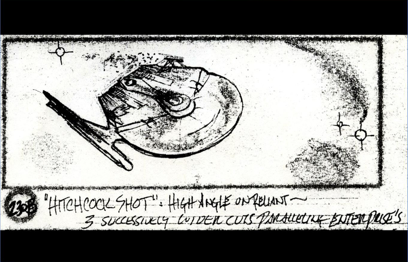 Illustration for article titled Original Star Trek II: Wrath Of Khan VFX Storyboards Are A Visual Feast